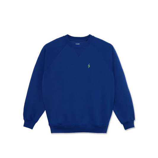 Polar Skate Co - No Comply Default Crewneck - Egyptian Blue