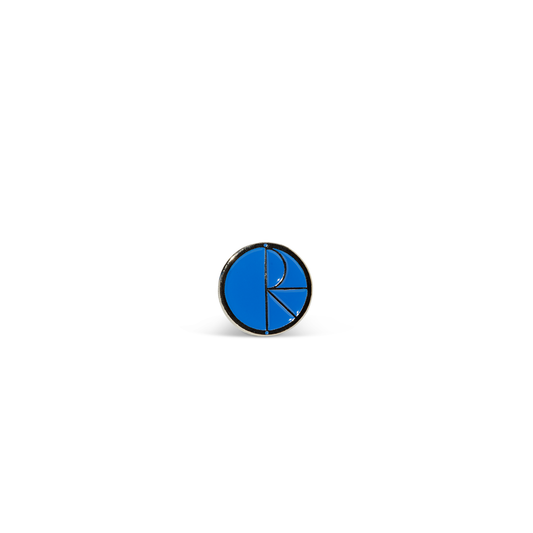 Polar Skate Co - Pin! Fill Logo - Blue