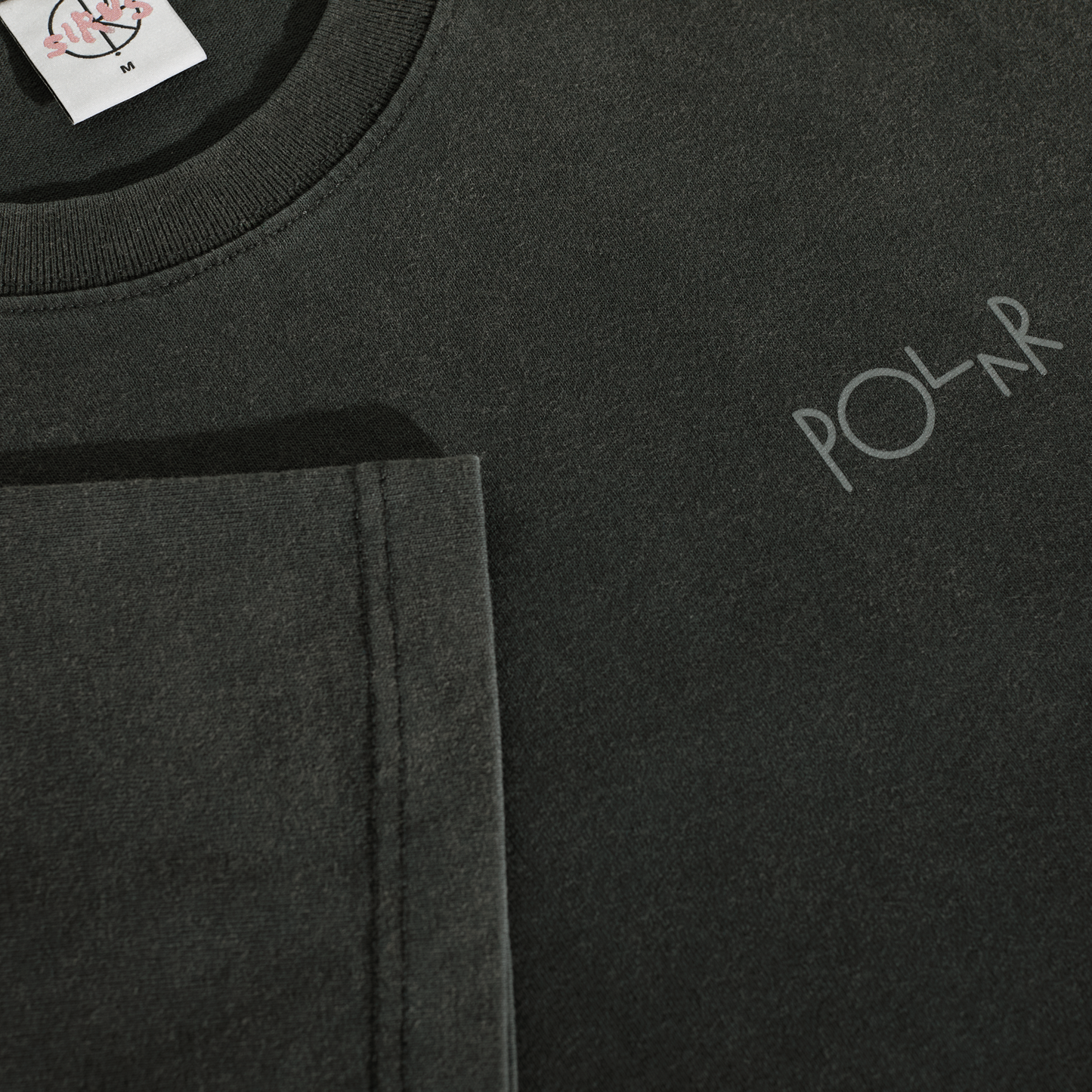 Polar Skate Co. - Horse Hand T-Shirt - Silver/Black