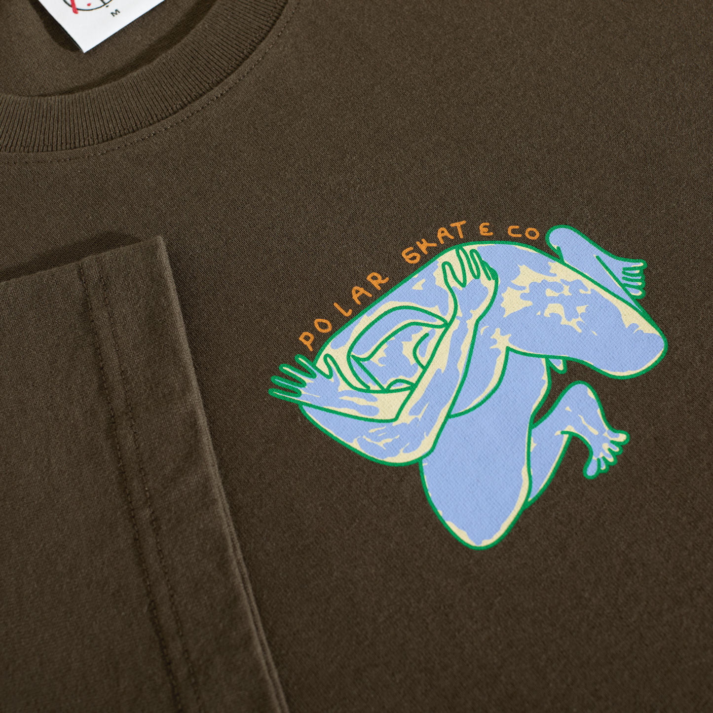 Polar Skate Co. - Shy Bow T-Shirt - Brown