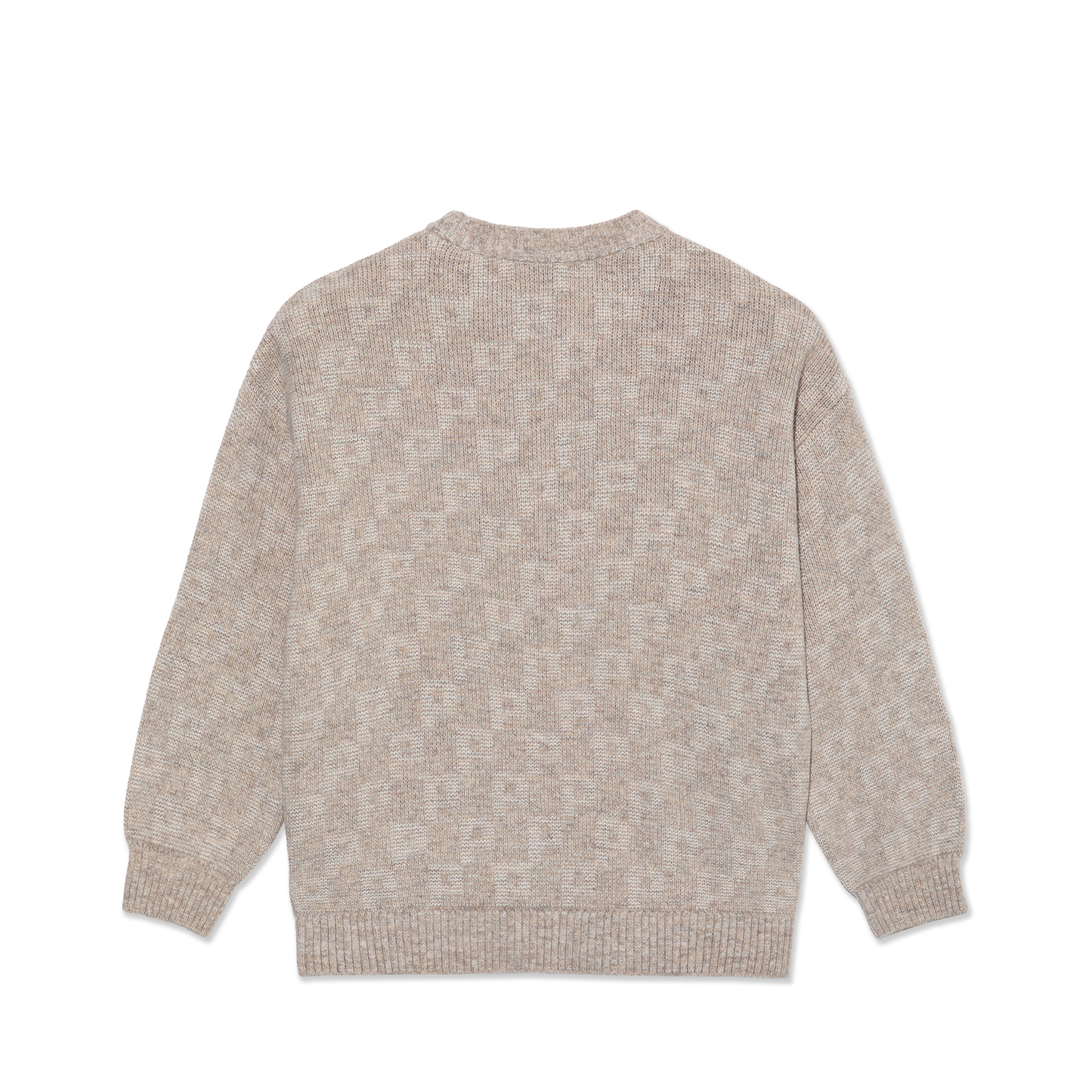 Polar Skate Co - George Sweater - P Pattern - Sand