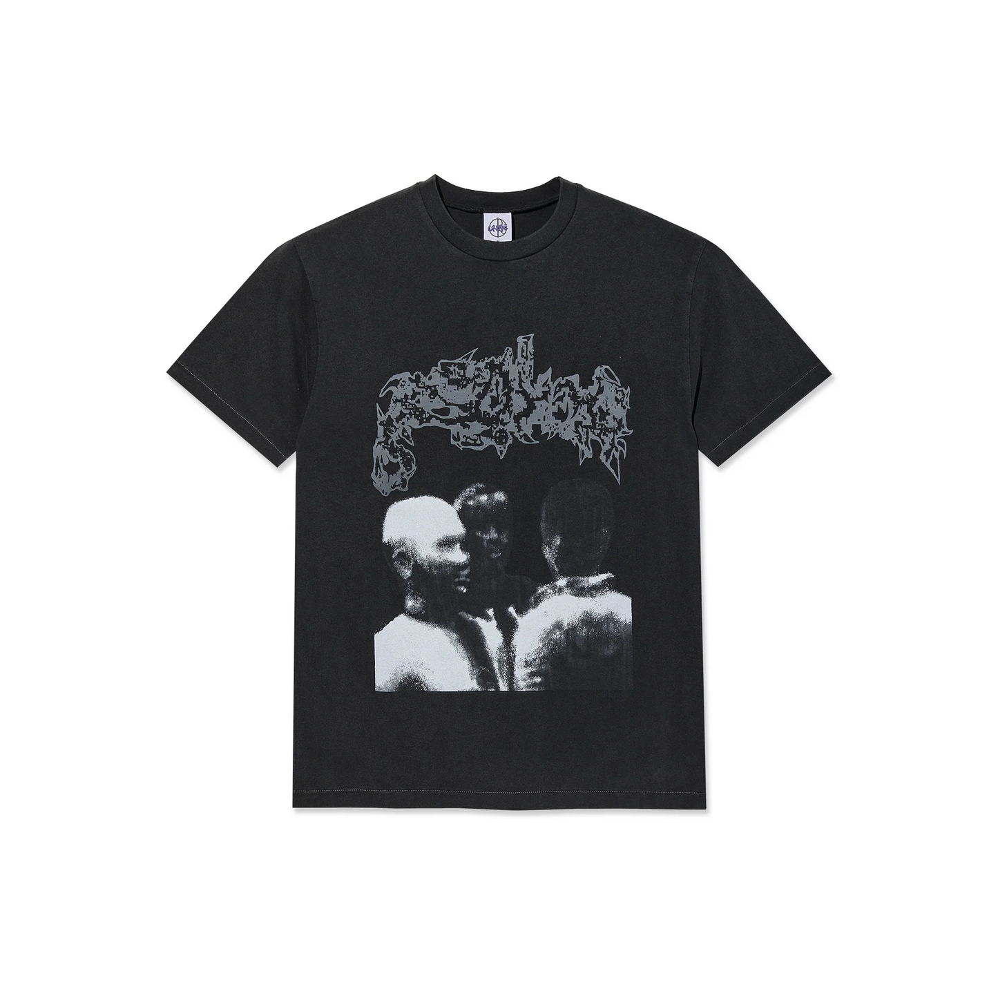 Polar Skate Co - Band T-Shirt  - Silver / Black
