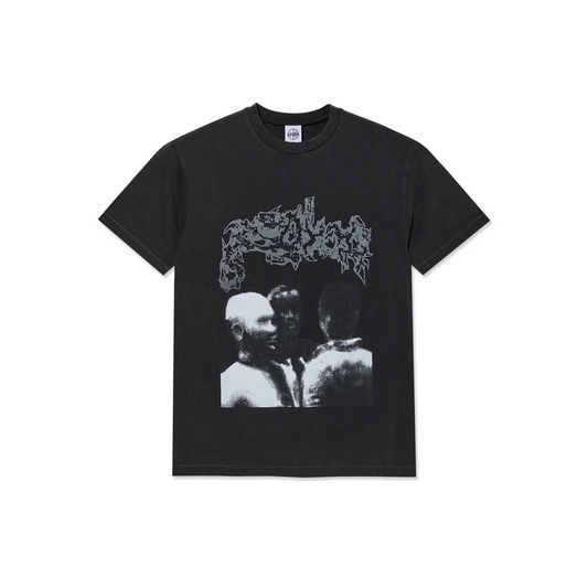 Polar Skate Co - Band T-Shirt  - Silver / Black