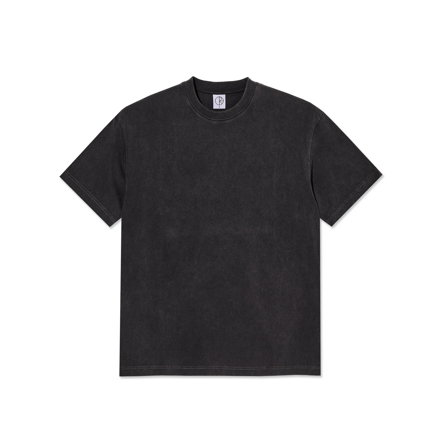 Polar Skate Co - Stroke Logo T-Shirt  - Silver/Black