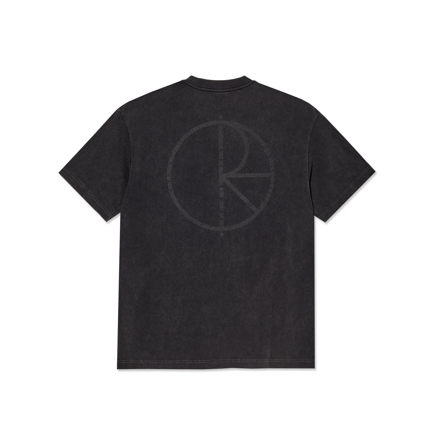 Polar Skate Co - Stroke Logo T-Shirt  - Silver/Black