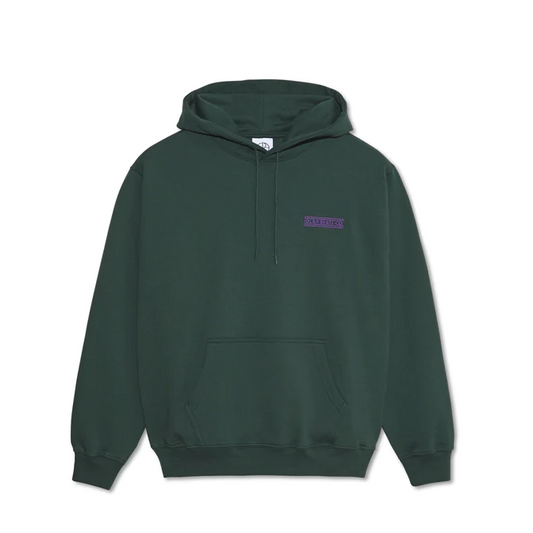 Polar Skate Co - Dave Hoodie | Stretch Logo  - Dark Teal