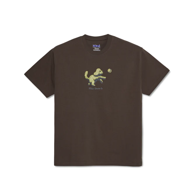 Polar Skate Co - Ball T-Shirt - Chocolate