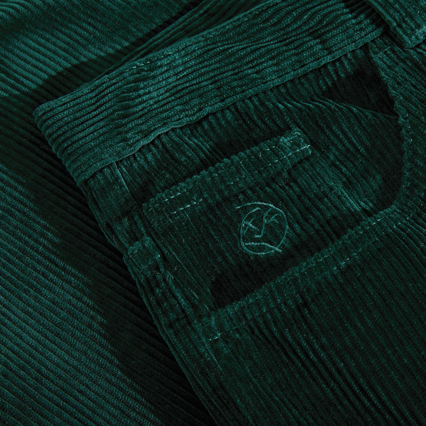 Polar Skate Co - Big Boy Cords - Dark Emerald - Corduroy Pants