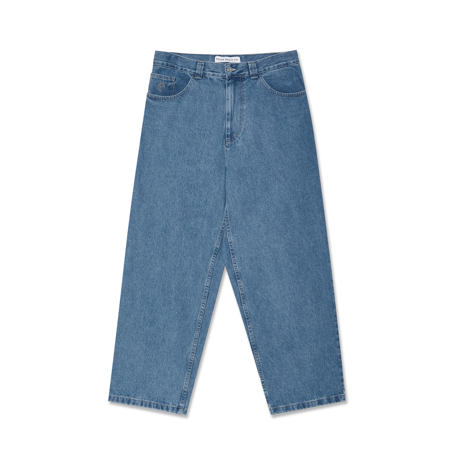 Polar Skate Co - Big Boy Jeans - Mid Blue - Pants