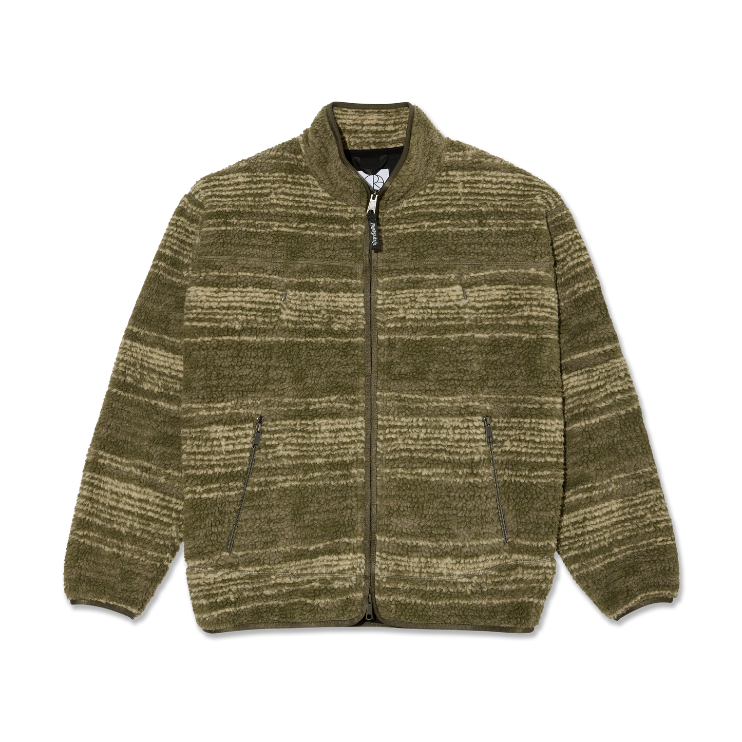 Polar Skate Co - Kiko Jacket - Army Green Fleece