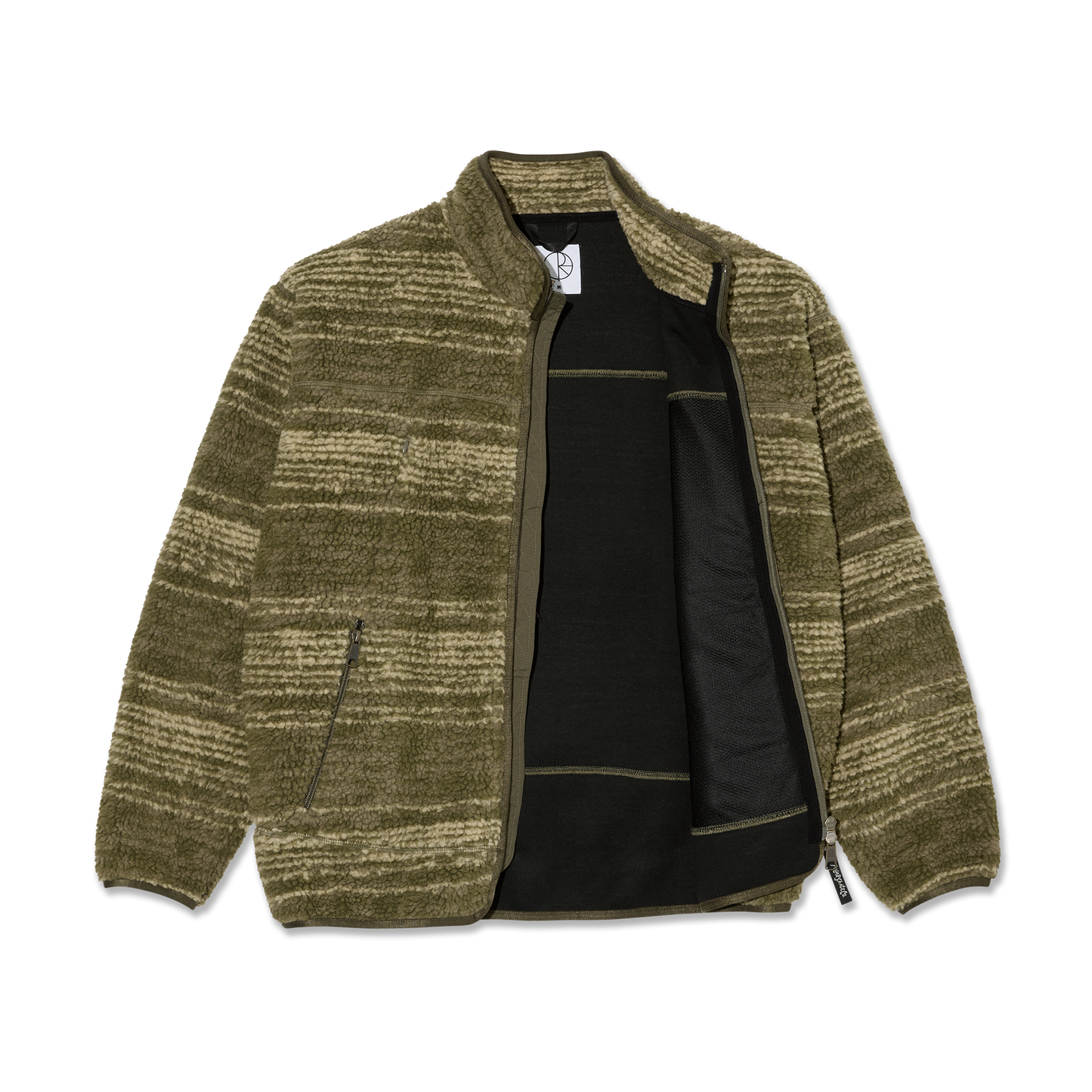 Polar Skate Co - Kiko Jacket - Army Green Fleece