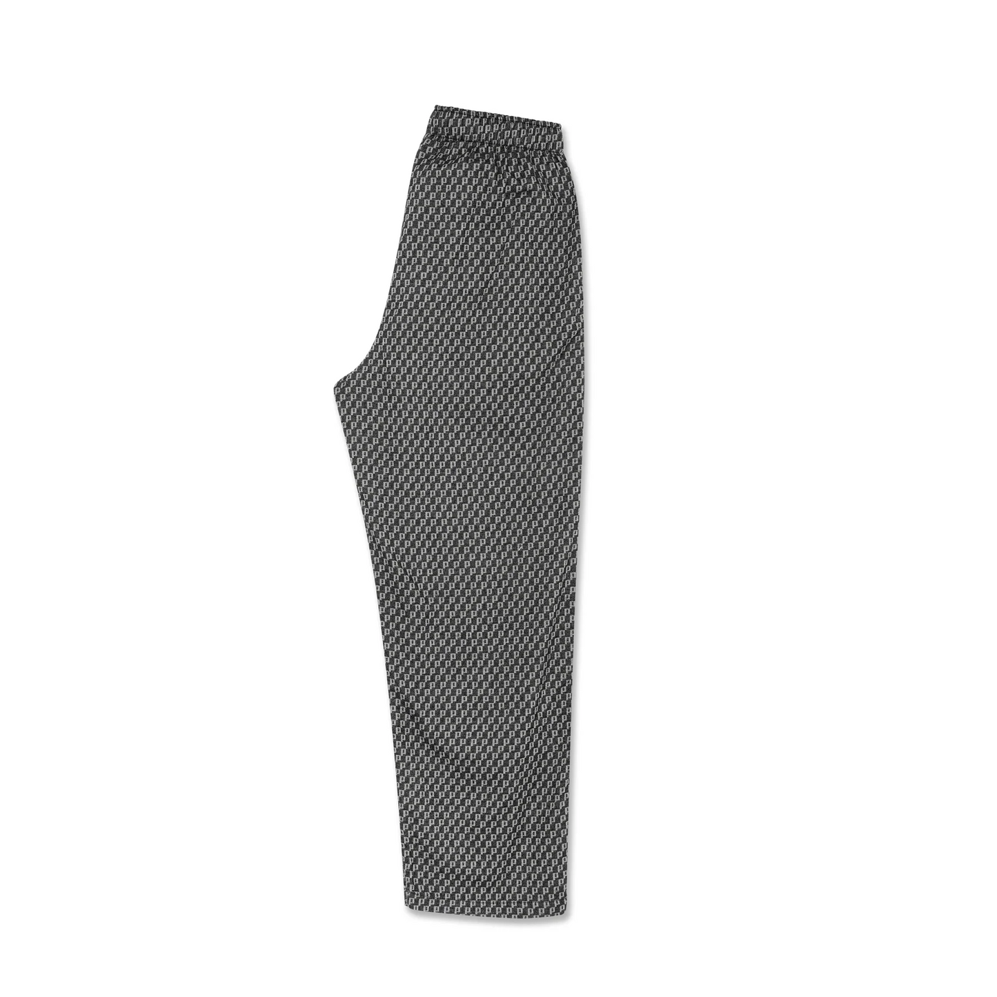 Polar Skate Co - Pyjama Pants - P Pattern - Black/White