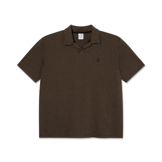 Polar Skate Co. - Serge Polo Shirt - Boulce - Brass/Black