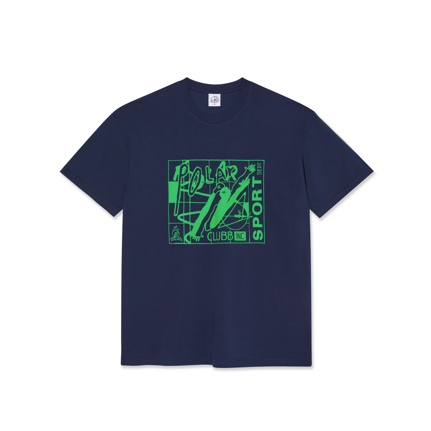 Polar Skate Co - Clubb Inc T-Shirt - Dark Blue