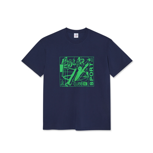 Polar Skate Co - Clubb Inc T-Shirt - Dark Blue