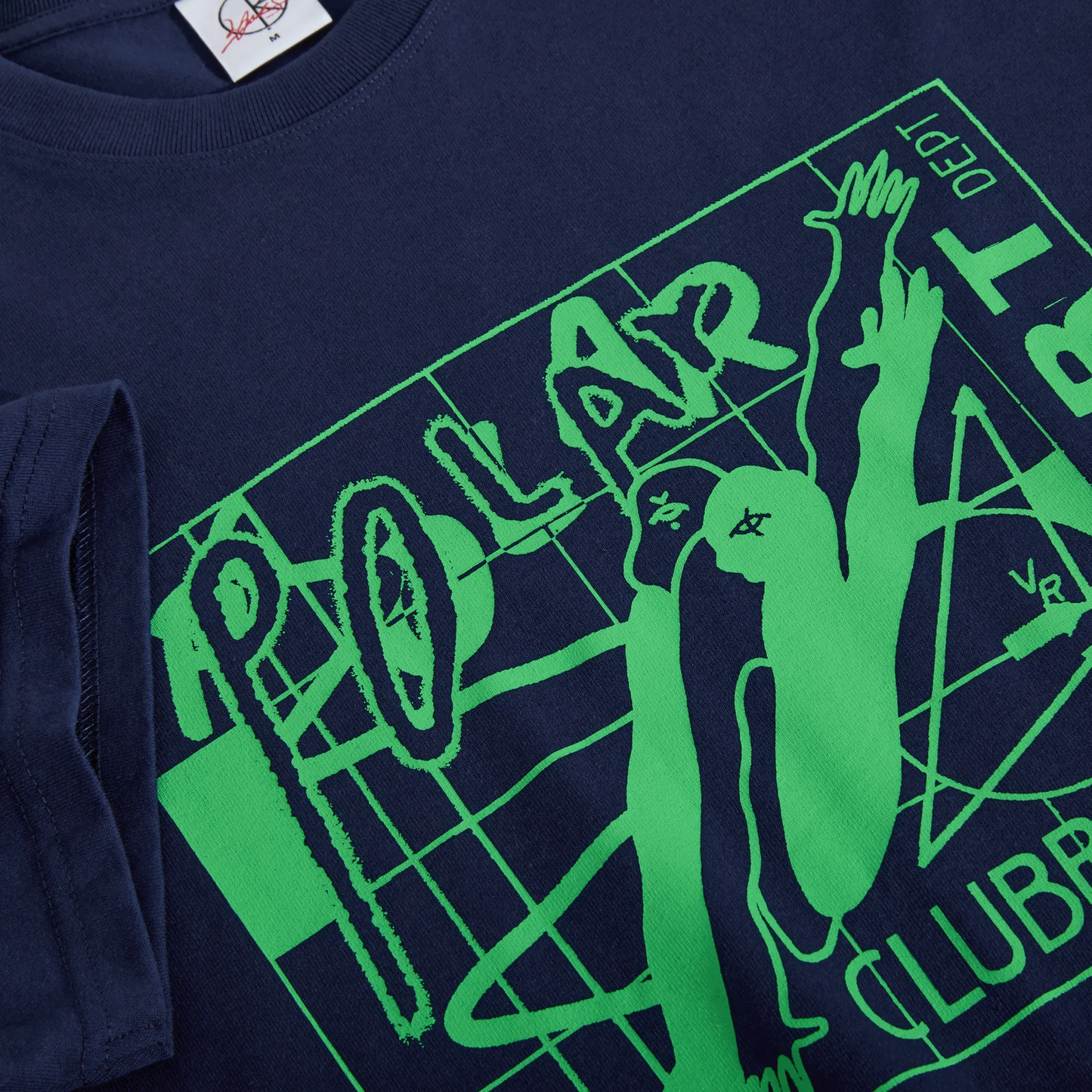 Polar Skate Co - Clubb Inc T-Shirt - Dark Blue