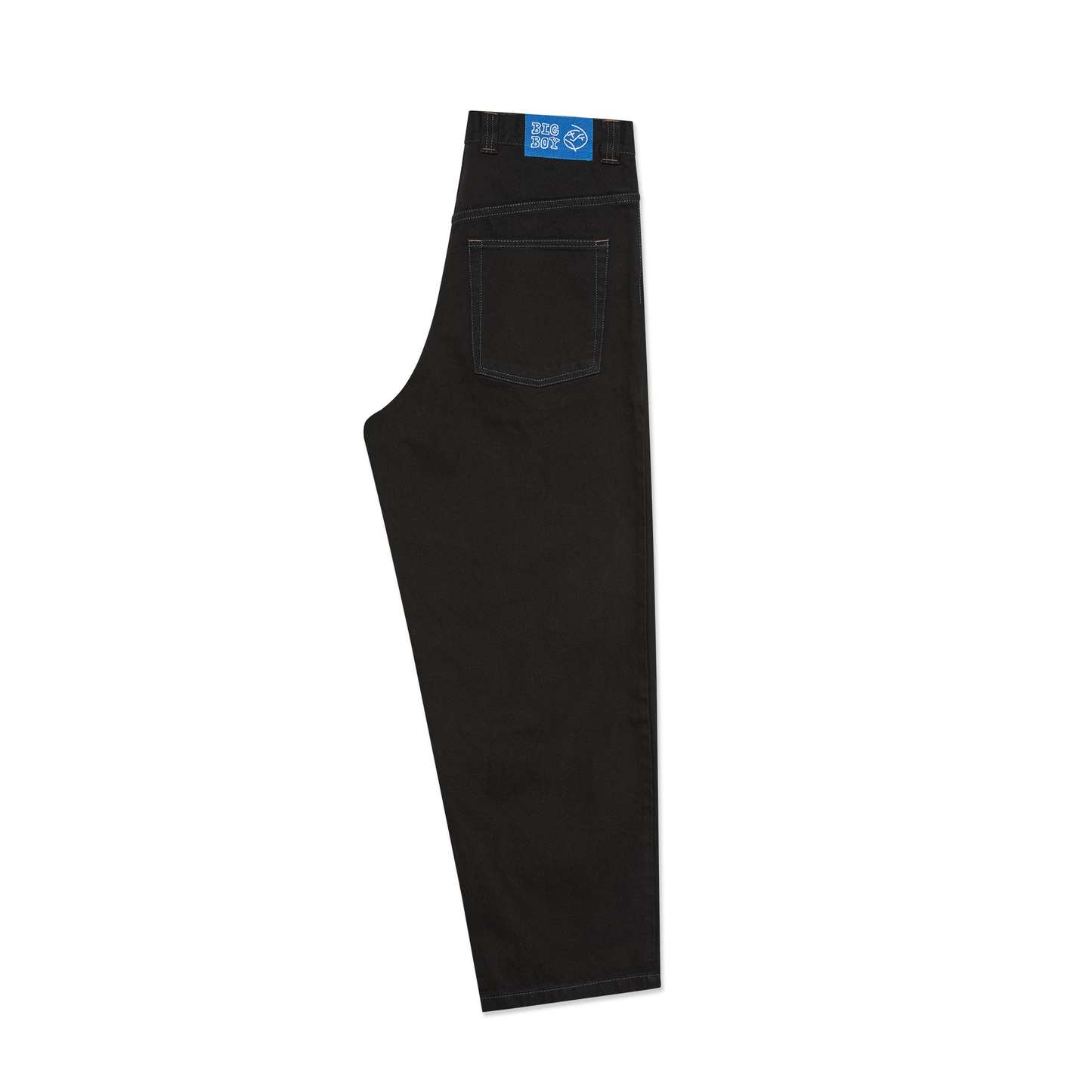 Polar Skate Co - Big Boy Jeans - Black w/ Blue Stitch- Pants
