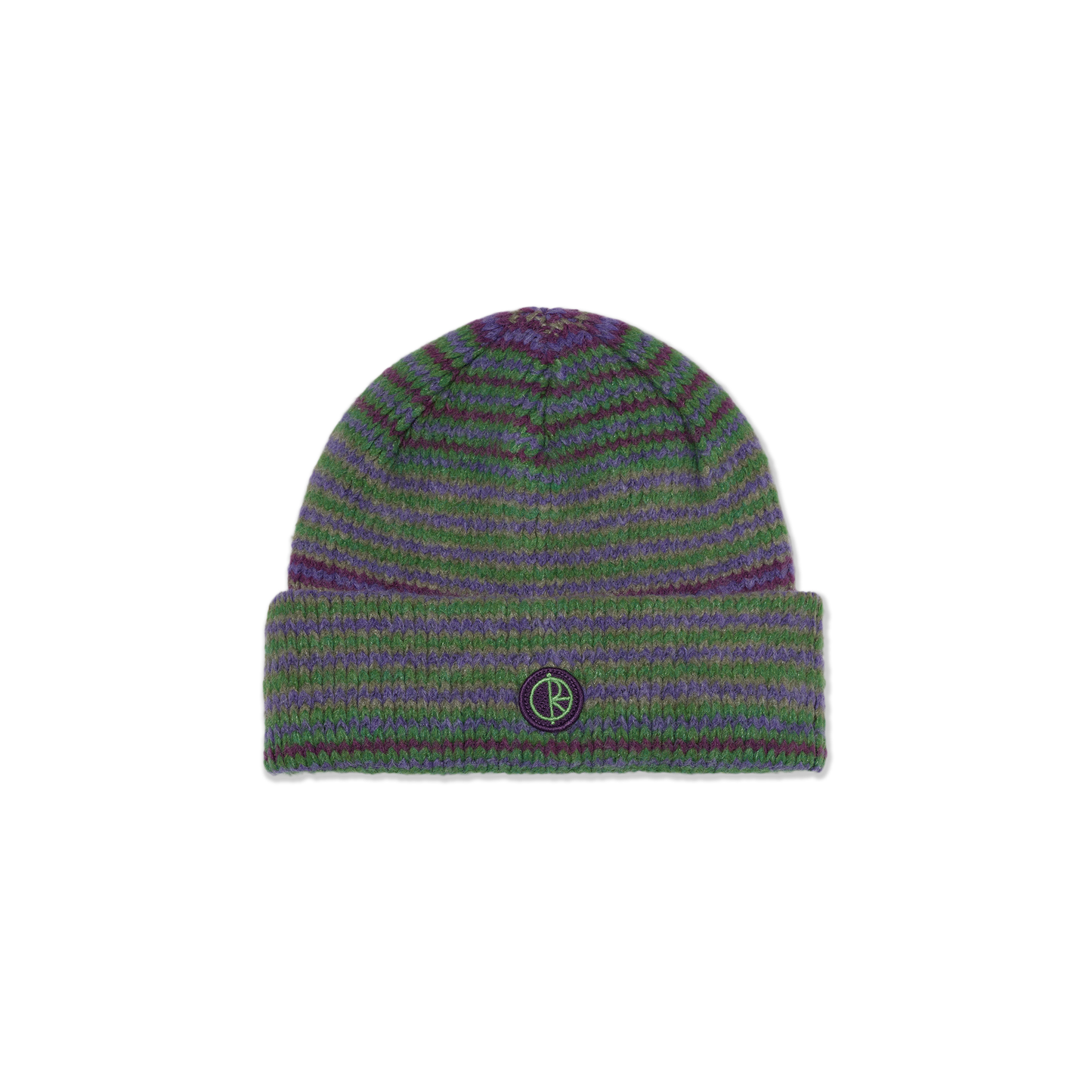 Polar Skate Co. - George Beanie - Purple / Green