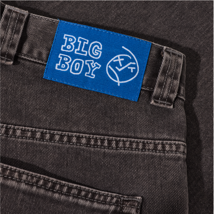 Polar Skate Co - Big Boy Denim Shorts - Washed Grey