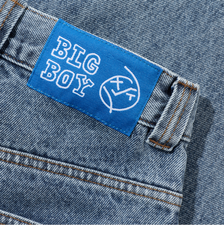 Polar Skate Co - Big Boy Jeans - Heavy Washed Blue - Pants