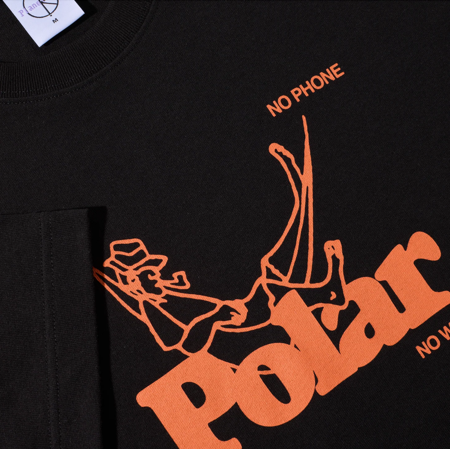 Polar Skate Co - No Worries T-Shirt  - Black