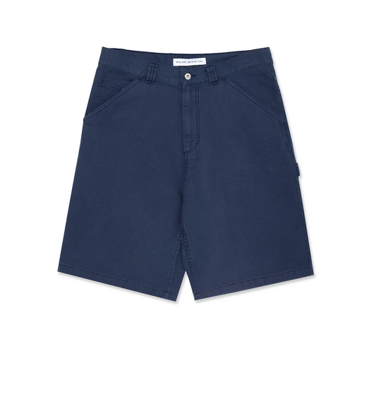 Polar Skate Co - 93 Work Shorts - Grey / Blue