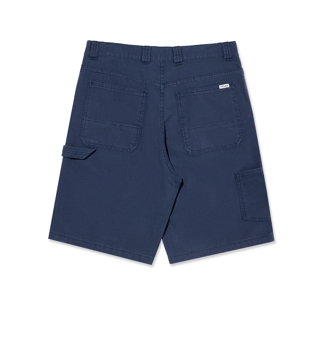 Polar Skate Co - 93 Work Shorts - Grey / Blue