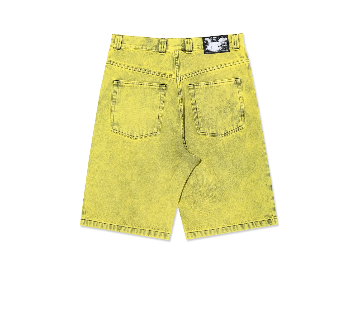 Polar Skate Co - Big Boy Shorts Angel Child - Lemon Black