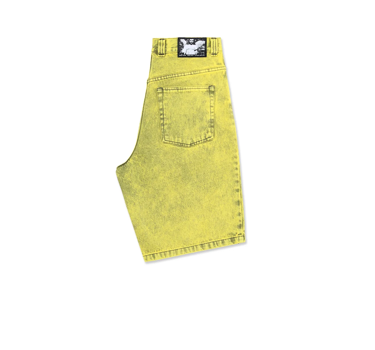 Polar Skate Co - Big Boy Shorts Angel Child - Lemon Black