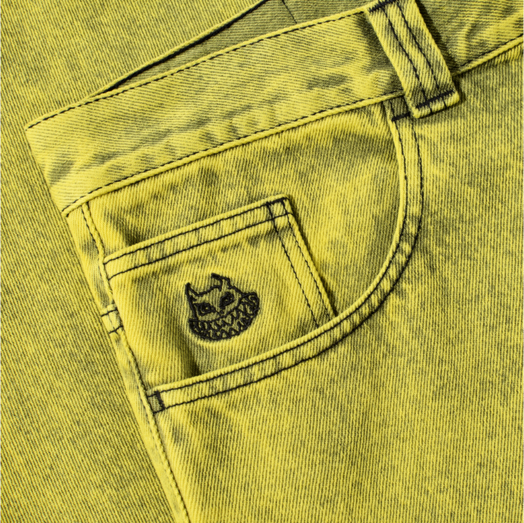 Polar Skate Co - Big Boy Jeans - Demon Child (Lemon Black)