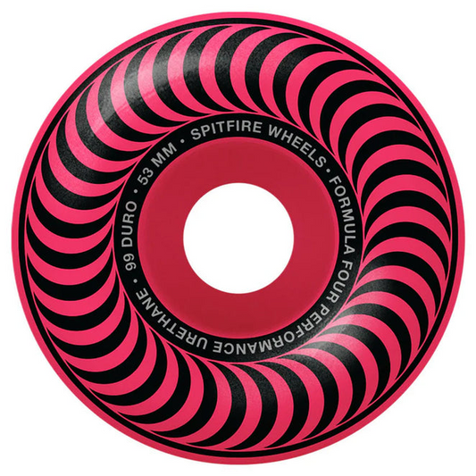 Spitfire Wheels - Formula 4 - Classic 99A - 53MM - Pink