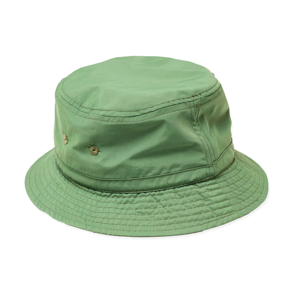 Theories - Nylon Bucket Hat - Laurel Green