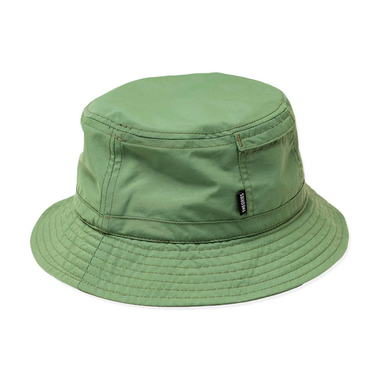 Theories - Nylon Bucket Hat - Laurel Green