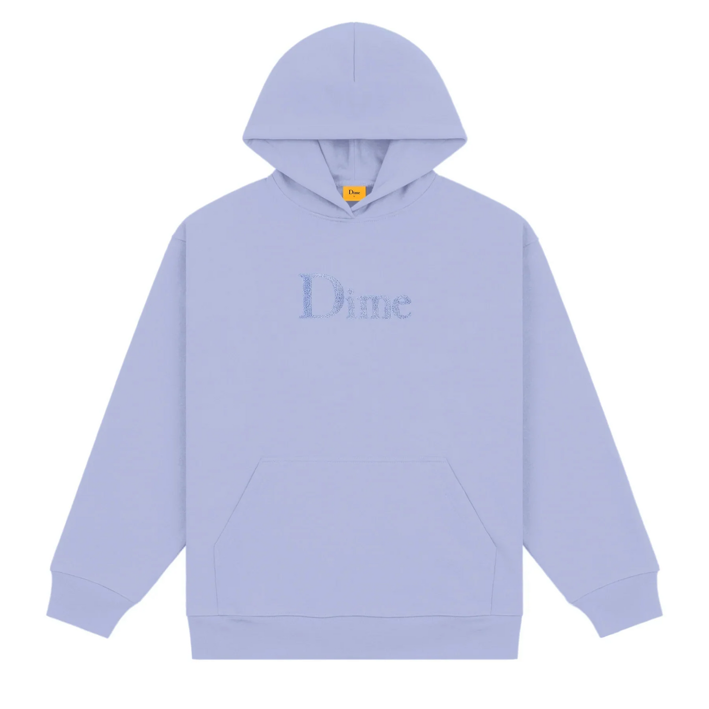 Dime - Classic Chenille Logo Hoodie - Light Indigo