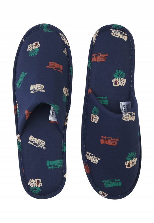 Magenta Skateboards - Lousy Living Slippers - Navy Blue